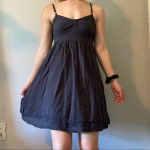 Pinstripe Babydoll Dress | Converse | Small